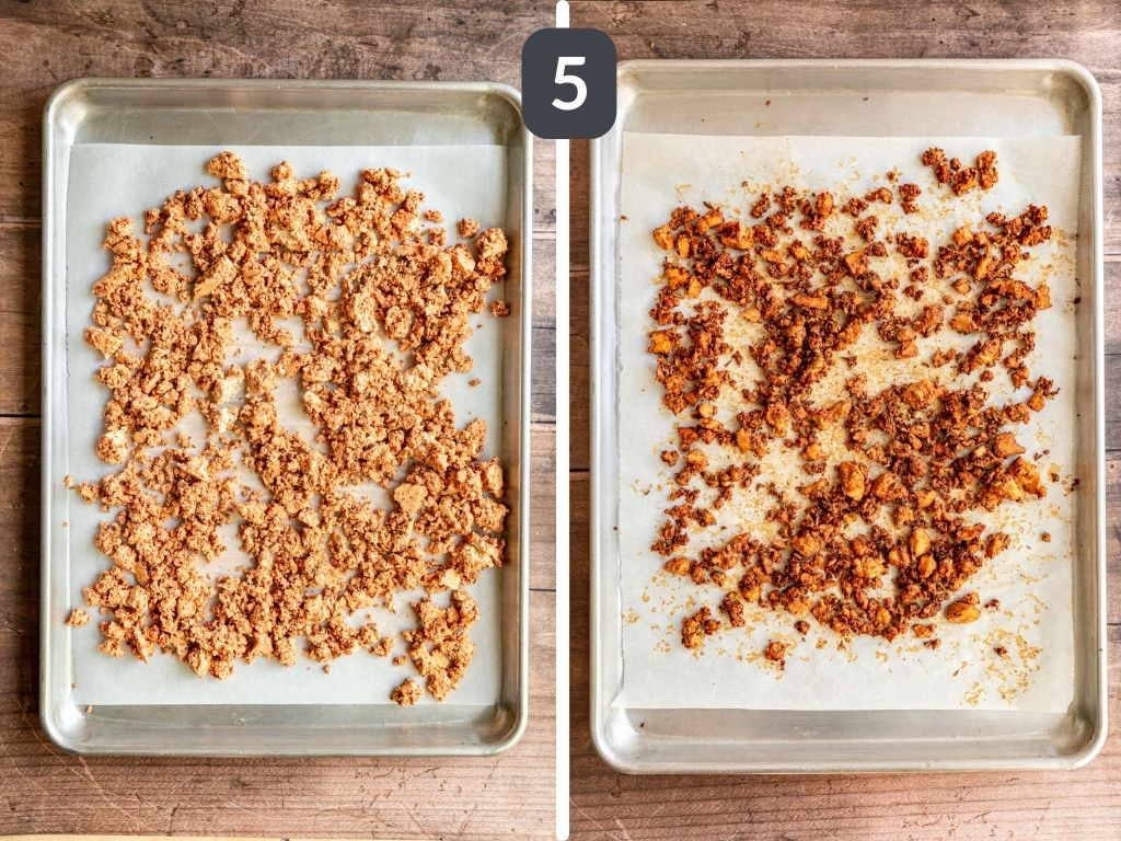 Tofu Breakfast Sausage Crumbles